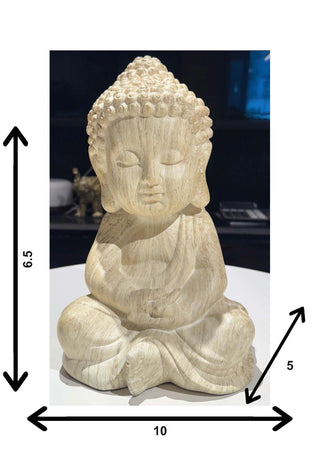 Baby Buddha Figurine - stone finish