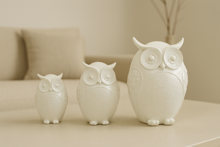 ABSTRACT OWL STATUE