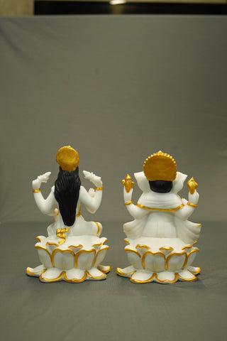 LAKSHMI AND GANESHA STATUE