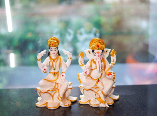 LAKSHMI AND GANESHA STATUE