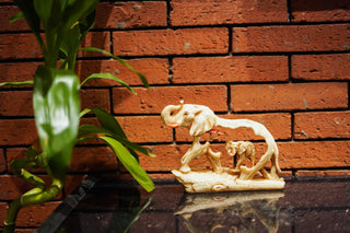 ABSTRACT ELEPHANT CUTOUT  STATUE