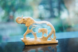 ABSTRACT ELEPHANT CUTOUT  STATUE