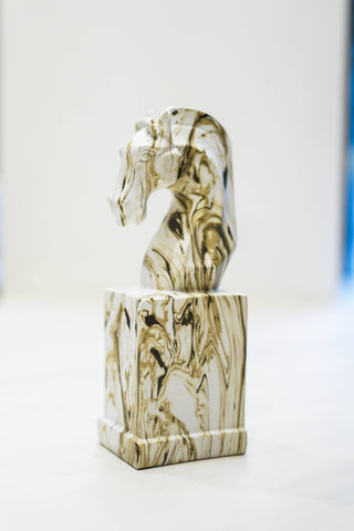 HORSE BUST FIGURINE