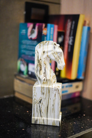 HORSE BUST FIGURINE
