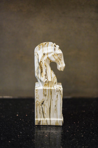 HORSE BUST FIGURINE