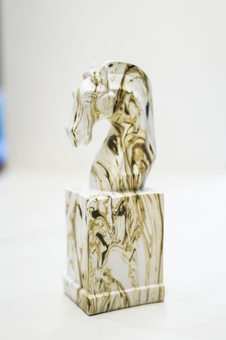 HORSE BUST FIGURINE