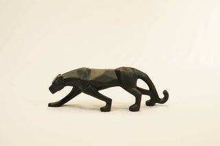 ABSTRACT  PANTHER STATUE