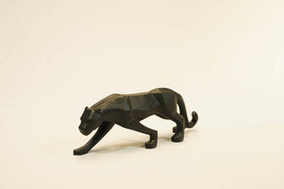 ABSTRACT  PANTHER STATUE