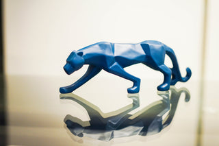 ABSTRACT  PANTHER STATUE