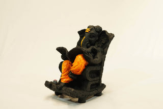 ROCKING CHAIR  GANESHA STATUE
