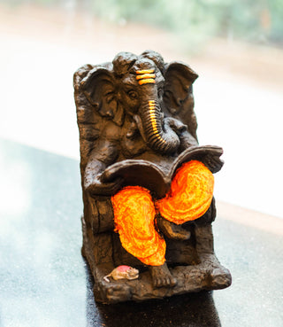 ROCKING CHAIR  GANESHA STATUE