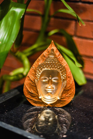 3D BUDDHA FACE STATUE