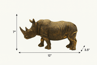 RHINOCEROS STATUE