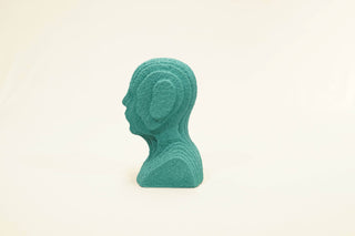 ABSTRACT MULTILAYERED BUST  FIGURINE