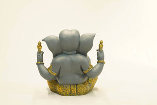 CARVED GANESHA STATUE