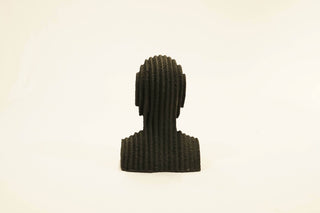 ABSTRACT MUTLILAYERED  BUST  STATUE