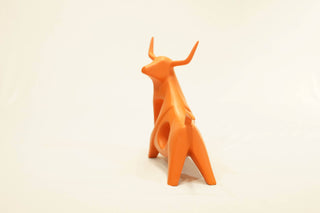 ABSTRACT BULL STATUE