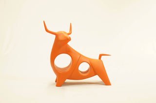 ABSTRACT BULL STATUE