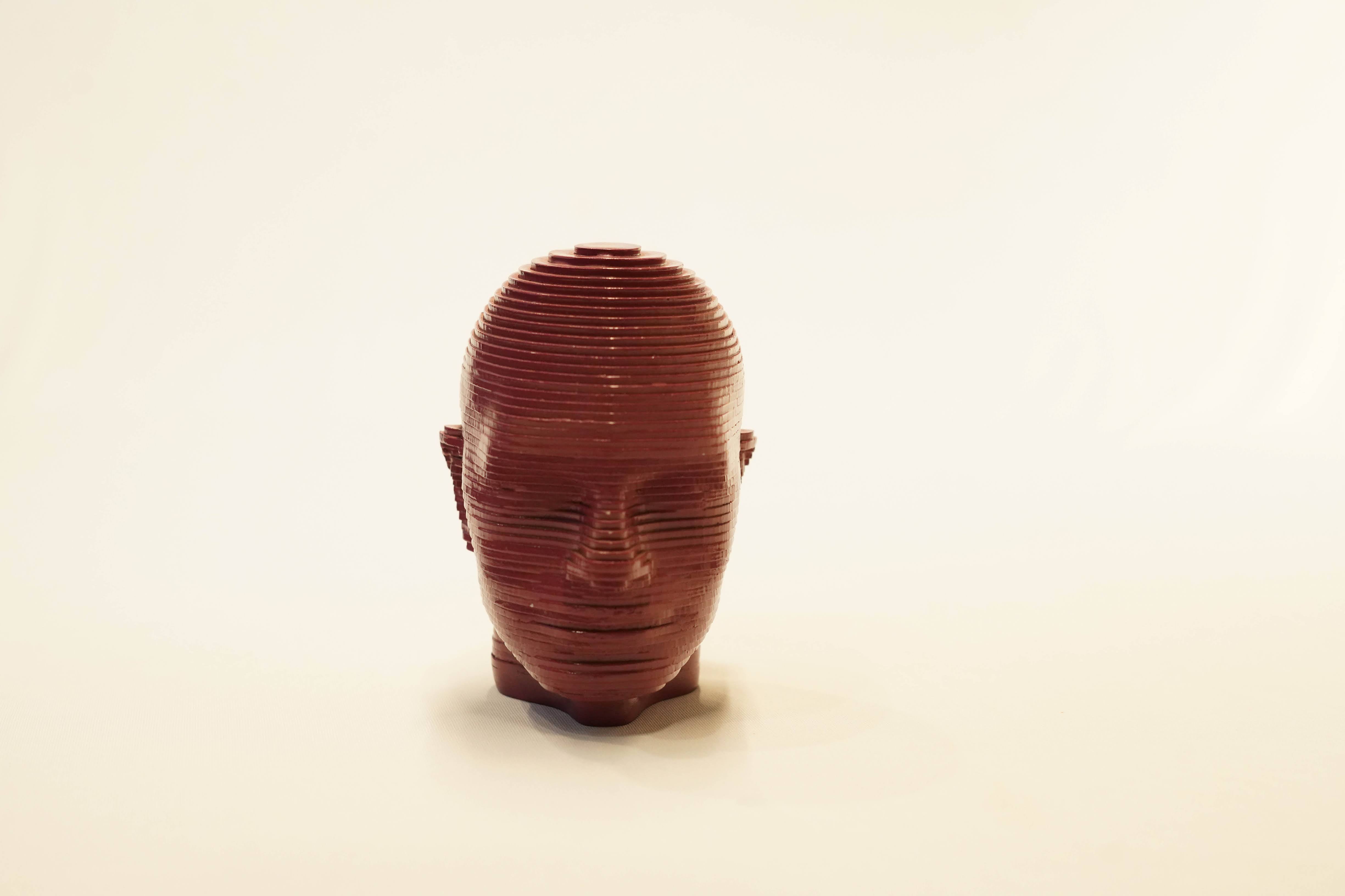 Abstract Faces Stand ABSTRACT MUTLILAYERED FACE STATUE – earth.com.shop