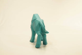 ABSTRACT RAGING BULL STATUE