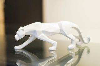 ABSTRACT PANTHER STATUE