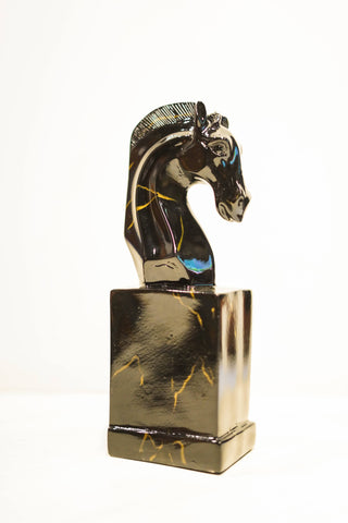 HORSE BUST FIGURINE