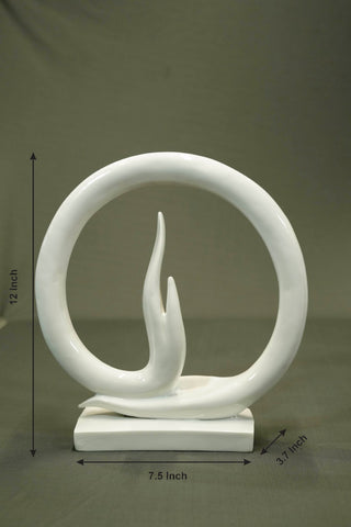 MEDITATION HAND STATUE