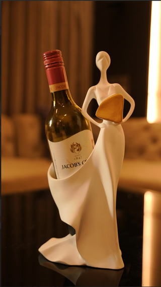 Wine holder lady
