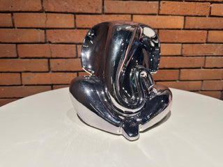 Chrome Abstract Ganpati