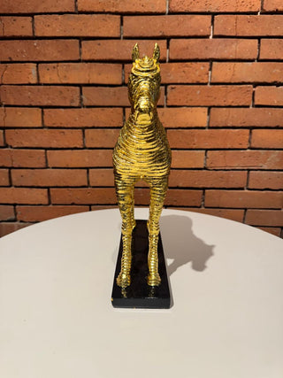 Sculpted Horse Golden