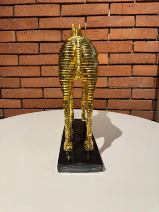 Sculpted Horse Golden